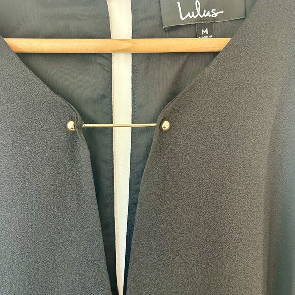 Lulus Black Formal Dress Size M - Picture 4 of 6